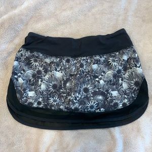 Lululemon Floral Skirt